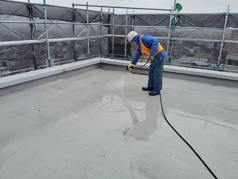 屋上洗浄工事👷‍♂️