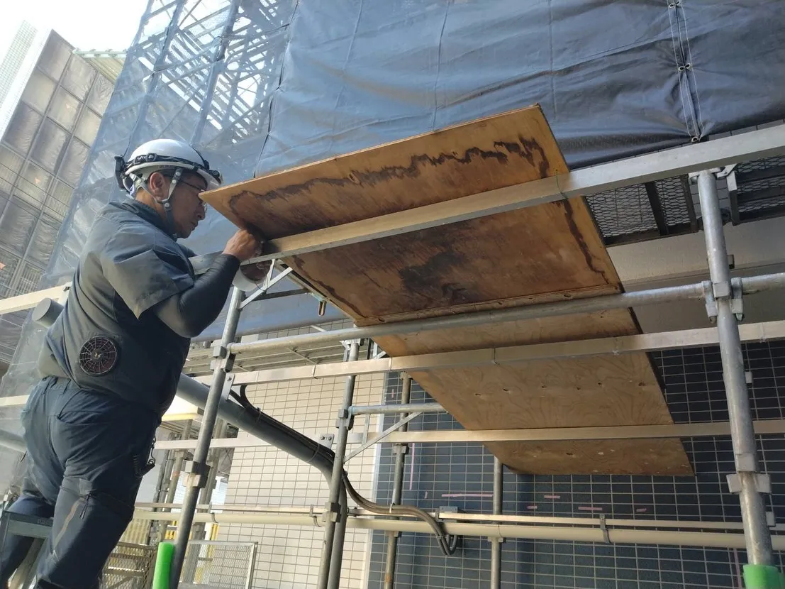 落下物養生👷‍♂️