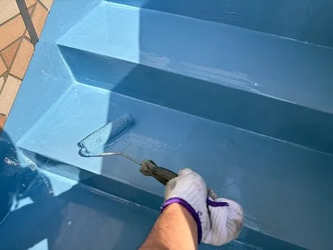 塔屋階段👷‍♂️防水工事