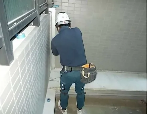 シーリング工事👷‍♂️変性シリコンシーリング仕上げ