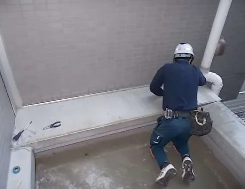 シーリング工事👷‍♂️変性シリコンシーリング仕上げ