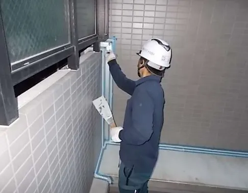 シーリング工事👷‍♂️変性シリコンシーリング仕上げ
