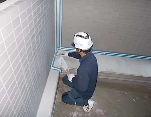 シーリング工事👷‍♂️変性シリコンシーリング仕上げ