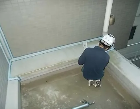 シーリング工事👷‍♂️変性シリコンシーリング仕上げ