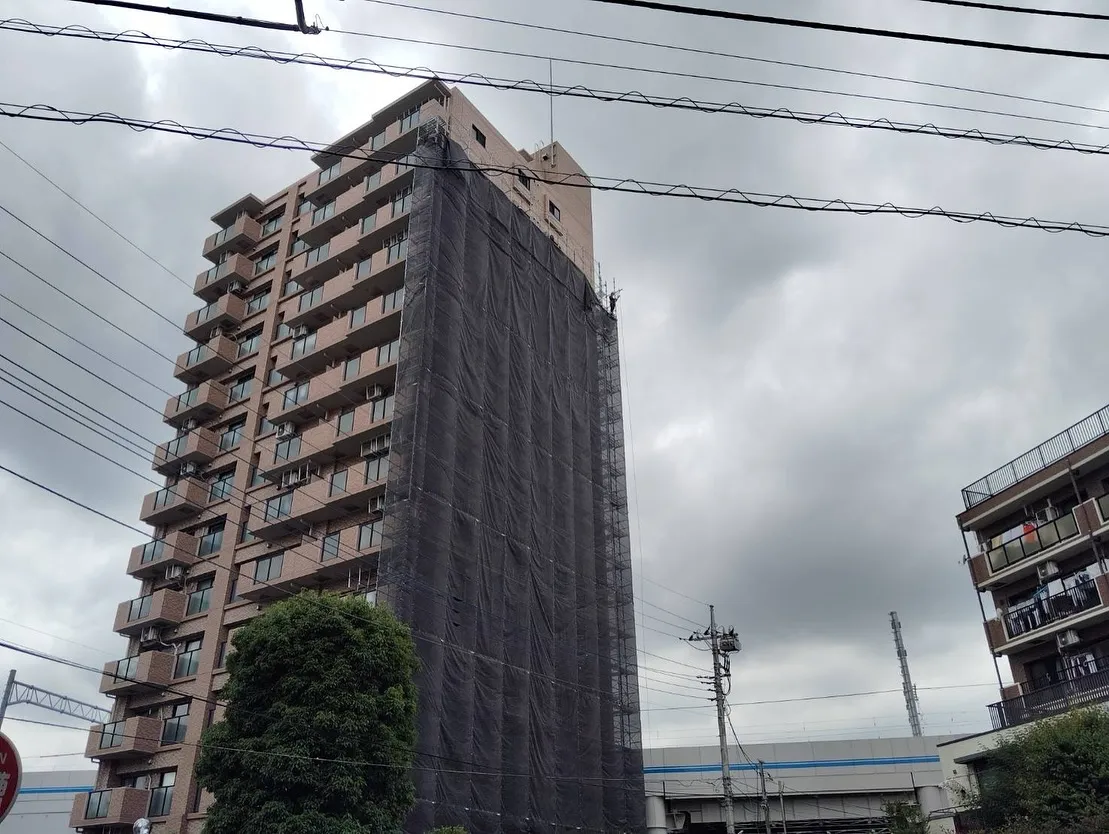 足場解体👷‍♂️