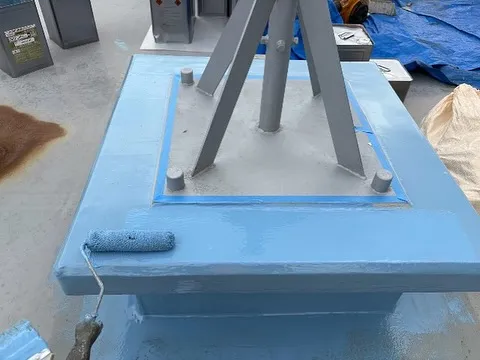 防水工事👷‍♂️設備架台🚧