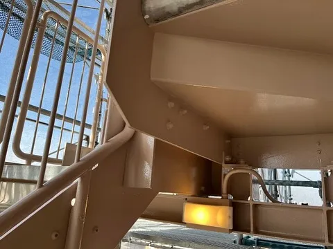 塗装工事👷‍♂️鉄骨階段🏗️