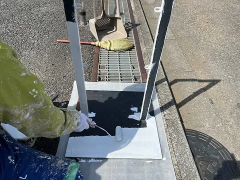 塗装作業👷‍♂️駐車禁止⚠️🚫