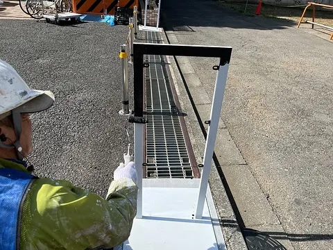 塗装作業👷‍♂️駐車禁止⚠️🚫