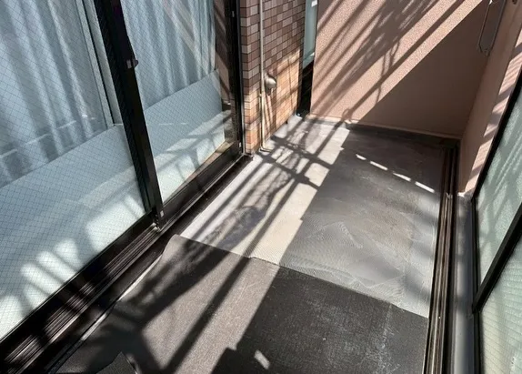 長尺シート工事👷‍♂️バルコニー🚧