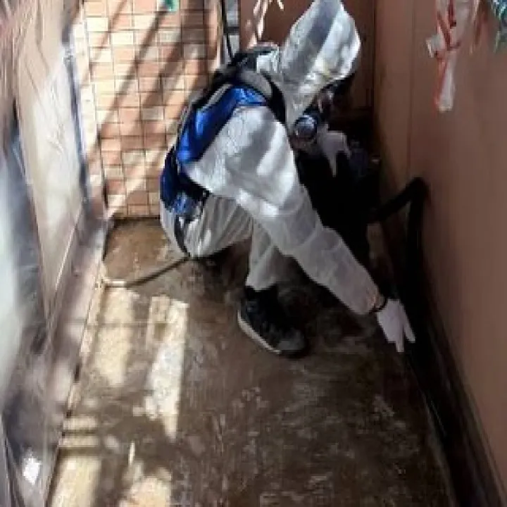 長尺シート工事👷‍♂️バルコニー🚧