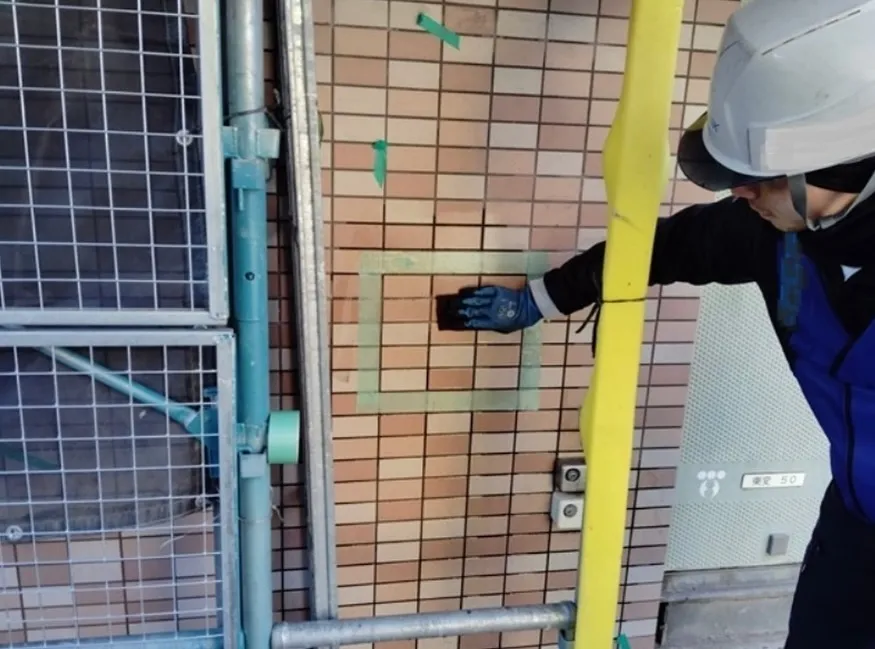 薬品洗浄🚿試験施工⛑️