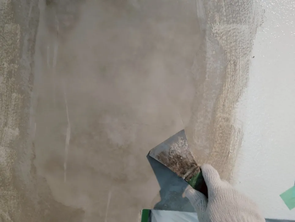 塗膜剥離部補修工事👷‍♂️