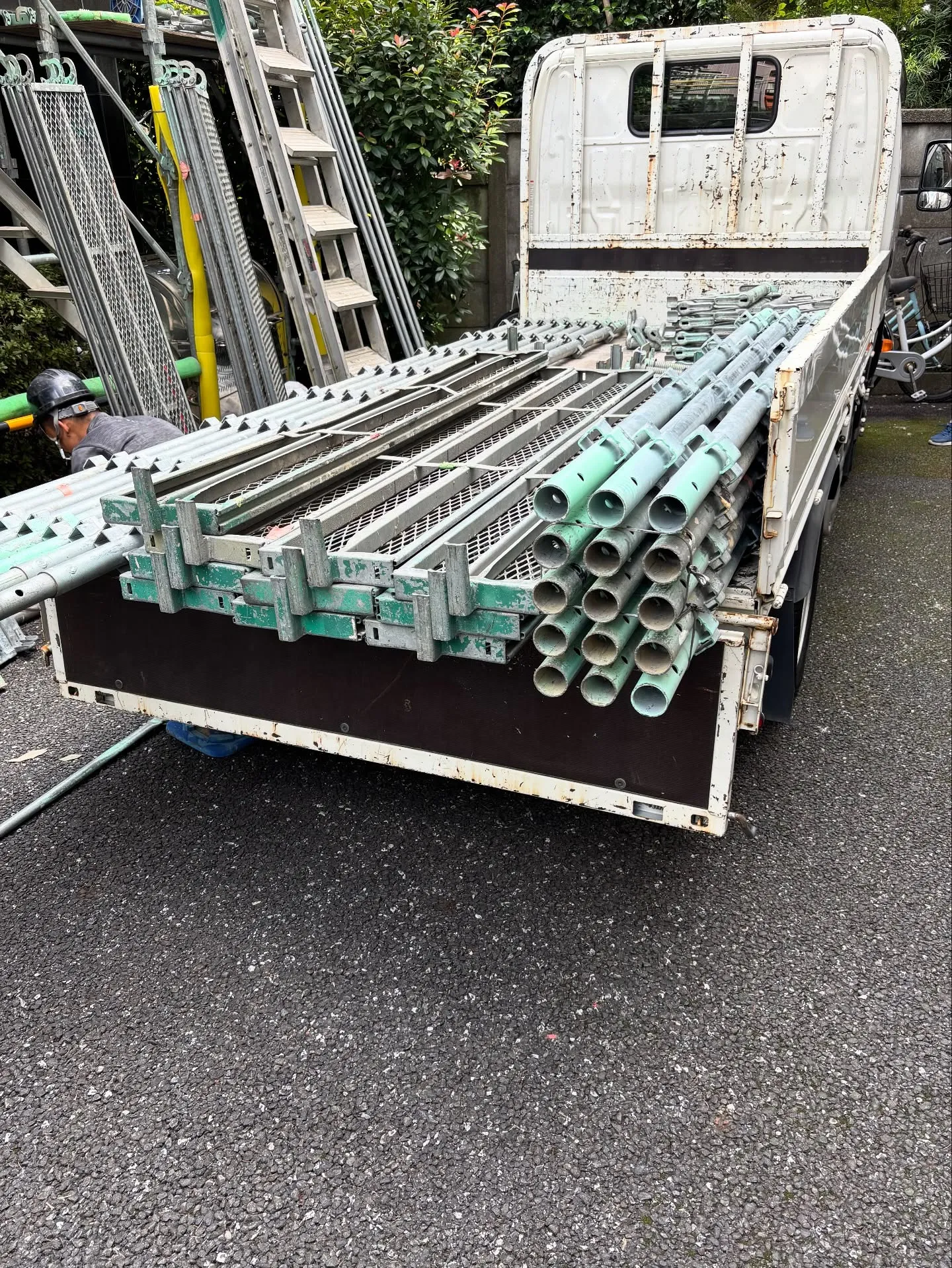 足場が取れて建物の全貌が見えるようになりました🏢