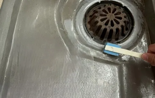 ウレタン防水施工完了✅