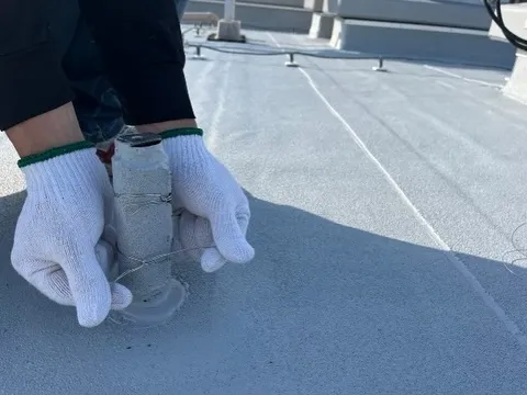 アスファルト防水工事を行いました👷‍♂️