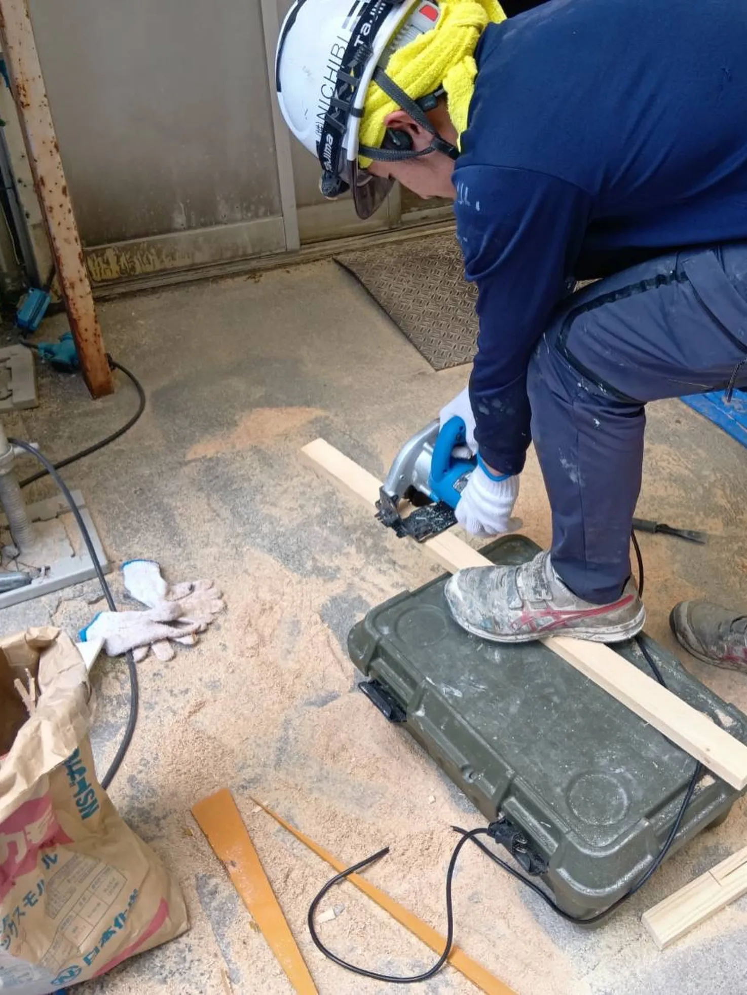 施工中の様子👷‍♂️