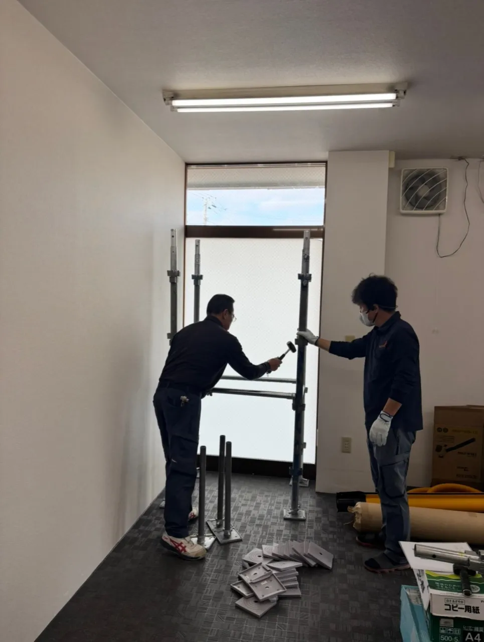 事務所づくりの記録🔧